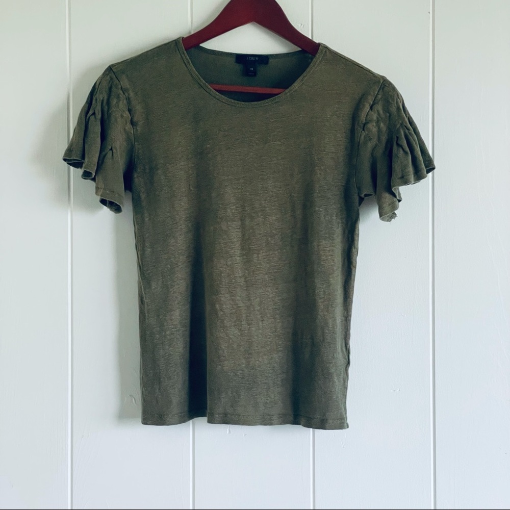 knit linen J. CREW